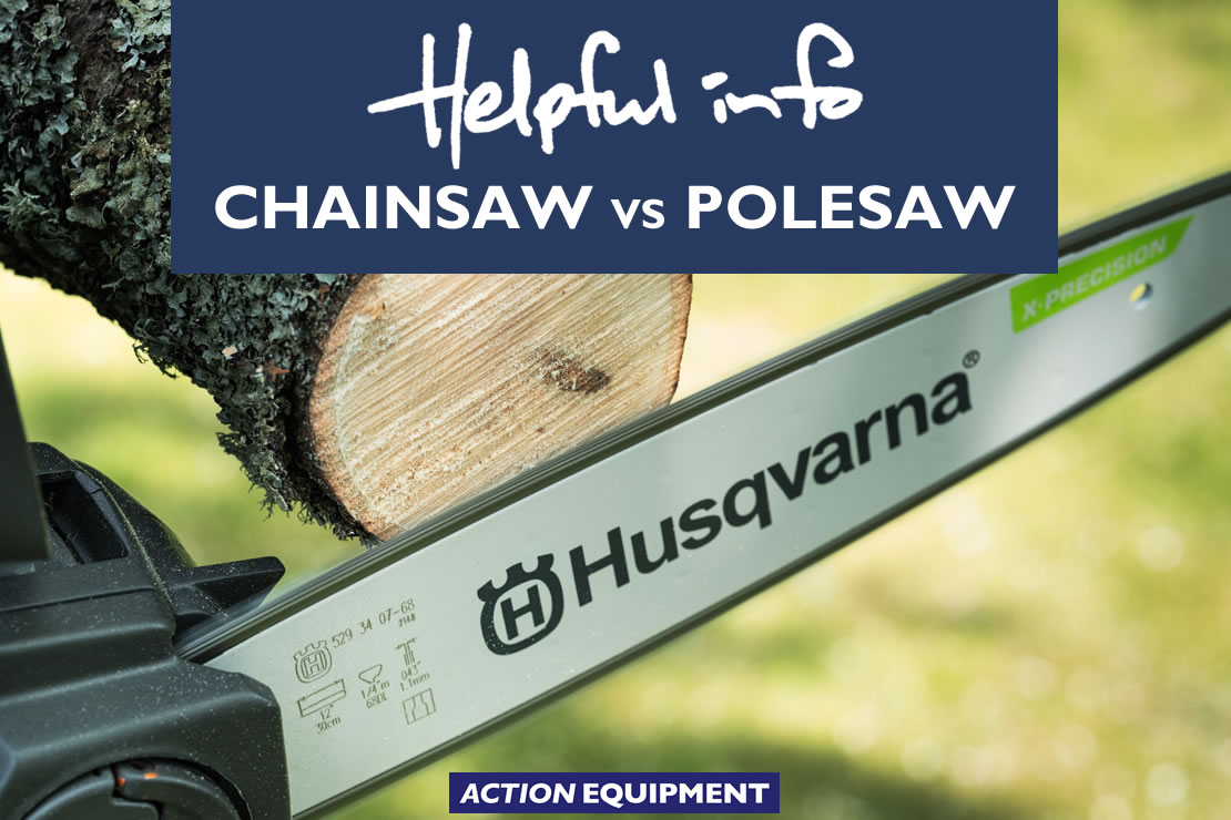 Chainsaw vs Pole Saw